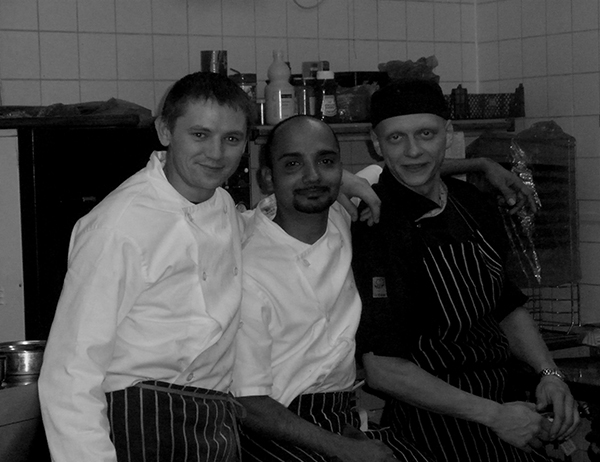 Chef Santosh and team